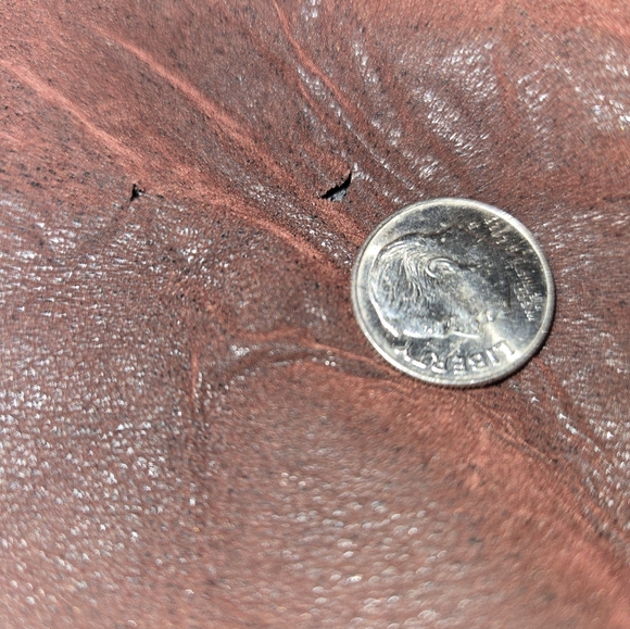 Free People Vegan Suede Zip Moto Jacket in Burgundy - Picture 8 of 8